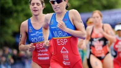 Ainhoa Murua compitiendo en las Series Mundiales