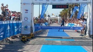 Emilio Aguayo campeón de Espaá de Triatlón MD