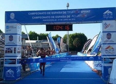 Estefanía Domínguez champion of Spain 2015