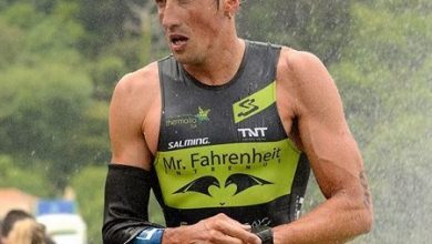 Gustavo Rodríguez compitiendo en el Zarautz