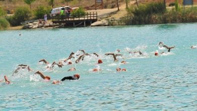 Natación en el Triatlón de Guadalajara