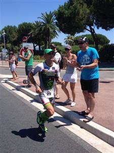 VIctor del Corral at the Austrian Ironman