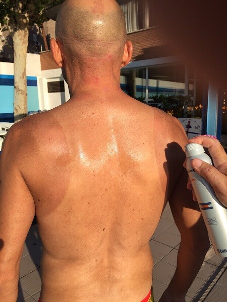 Protección solar del triatleta