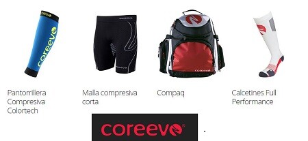 Promoción material Coreevo Triatlón Noticias