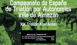 Spanische Almazán Autonomies Triathlon-Meisterschaft