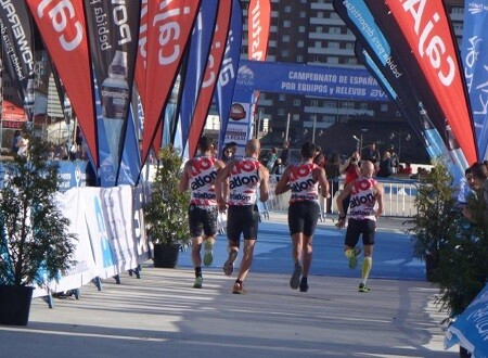 Arrivée d'un club de triathlon