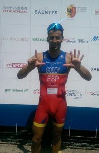 Cesc Godoy septième aux Championnats d'Europe de Triathlon à Genève
