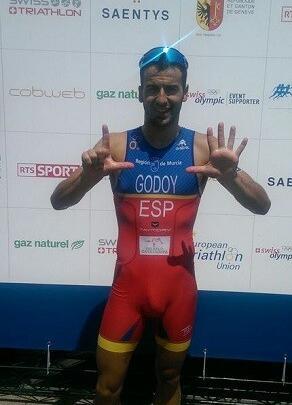 Cesc Godoy seventh in the European Triathlon Championships in Geneva