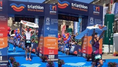 Ganadores del Half Triathlon Vitoria 2015