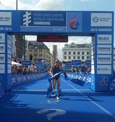 Jorgensen ganando en las WTS de Hamburgo