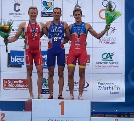 Nan Oliveras in the French Triathlon Cup