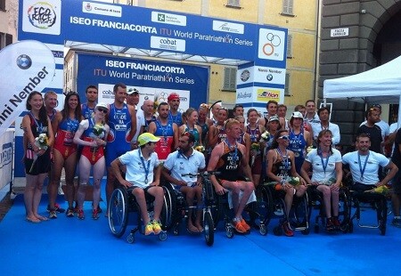 Paratriathlon da UIT em Iseo