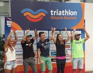 Pressekonferenz des Triathlon Vitoria