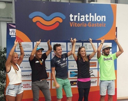 Press conference of the Triathlon Vitoria