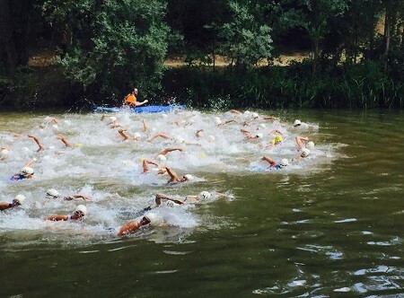 Spanische Triathlonmeisterschaft von Autonomias Almazán