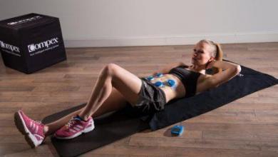 Trabajo de Core con COMPEX Fitness