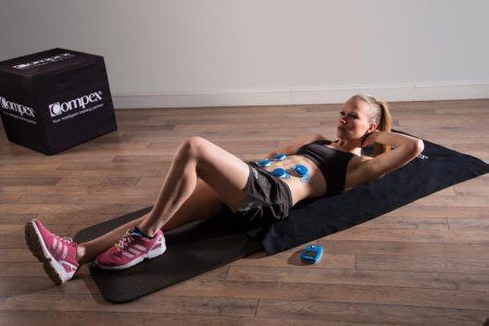 Core work with COMPEX Fitness