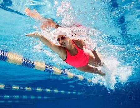 Lesiones en la natación