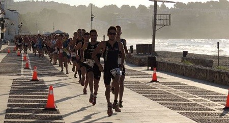 Spanische Triathlon-Meisterschaft in Altafulla