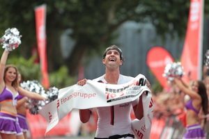 Borin Stain au Championnat d'Europe Ironman 70.3