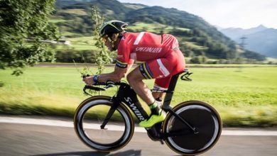Javier Gómez Noya en su Specialized Shiv