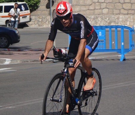 Pakillo dans le triathlon de Cuenca