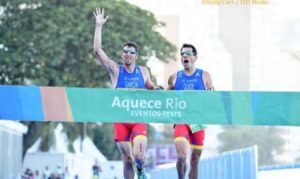 Paratriathlon em Rio de Janerio