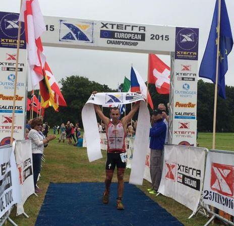 Rubén Ruzafa Campeón de Europa XTERRA