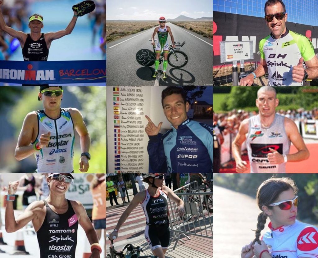 profesiones españoles en el Ironman 70.3 Lanzarote