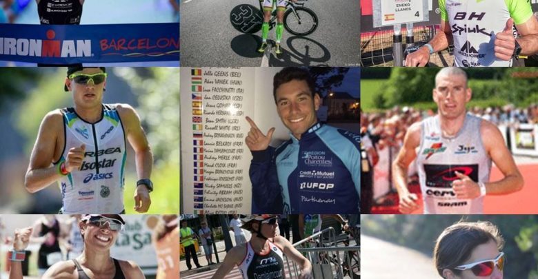 profesiones españoles en el Ironman 70.3 Lanzarote