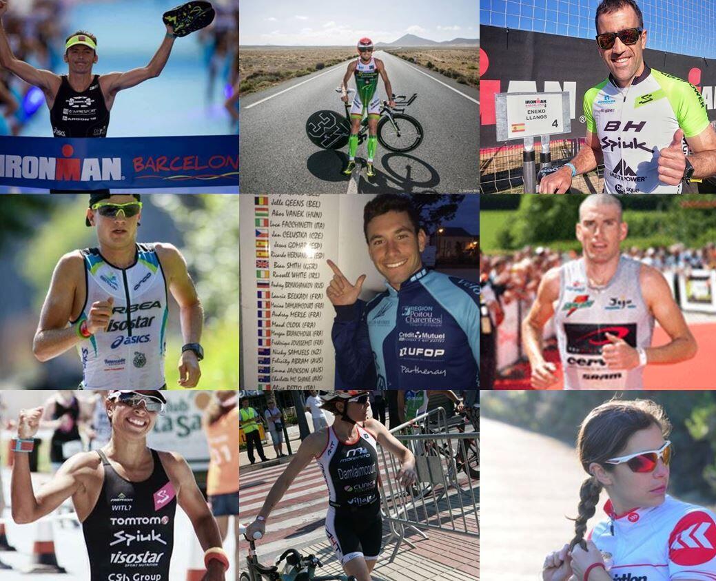profesiones españoles en el Ironman 70.3 Lanzarote