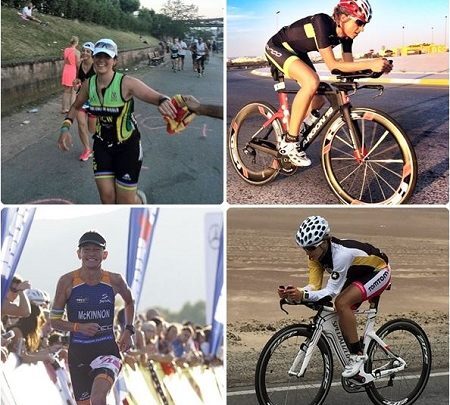 The Spanish girls in the Ironman of Kona 2015