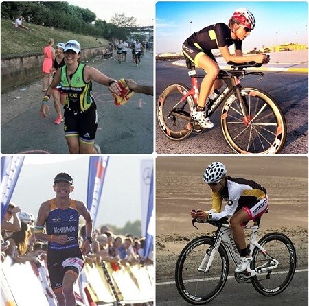 Las chicas Españolas en el Ironman de Kona 2015