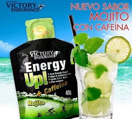 Energy-Up + Cafeína com sabor “Mojito”