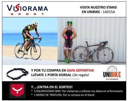 Visiorama Sport sarà presente ad Unibike