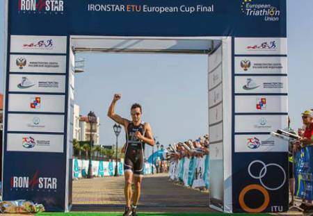 Uxio Abuin Champion des European Triathlon Cup