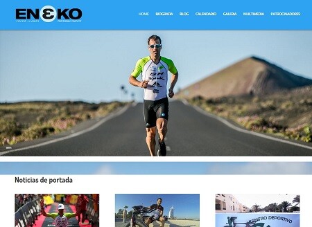 New Eneko Llanos website