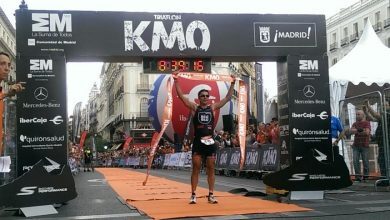 Héctor Guerra Ganador del Triatlón KM0