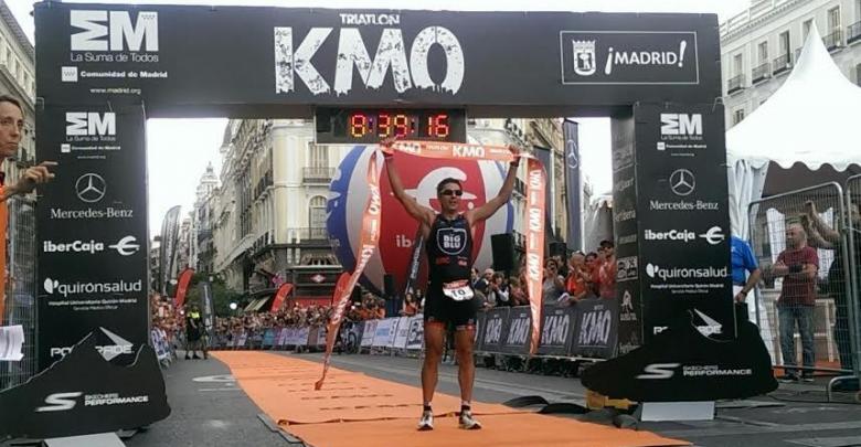 Héctor Guerra Winner of the KM0 Triathlon