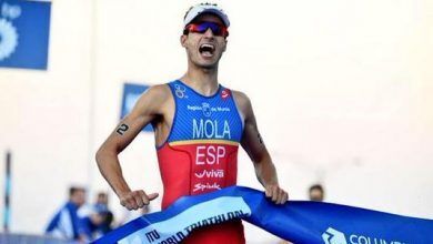 Mario Mola, ganando en la gran final en chicago