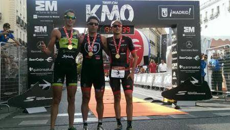 MAdrid Km0 Triathlon Podium