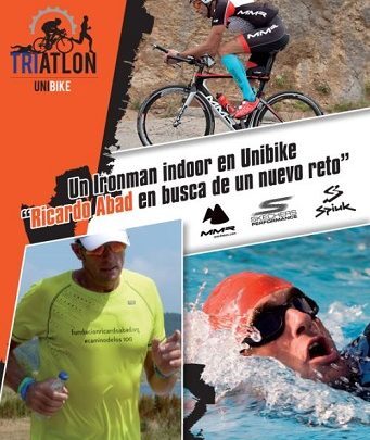 Ricardo Abad, ironman indoor en Unibike