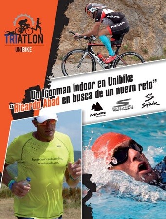 Ricardo Abad, ironman indoor en Unibike