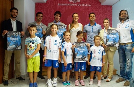 presentazione del Triathlon del Puerto de Seville