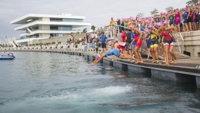 Salida del Valencia Triatlón