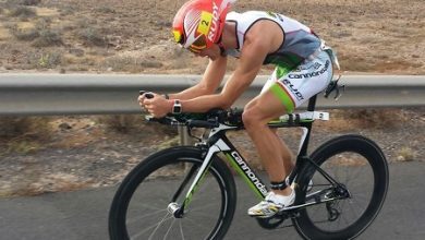 Victor del Corral all'IRONMAN Lanzarote