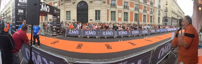 Felipe Gutiérrez beim KM0 Triathlon