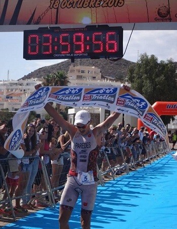 Diego Paredes vence el Triatlón Cabo de Gata