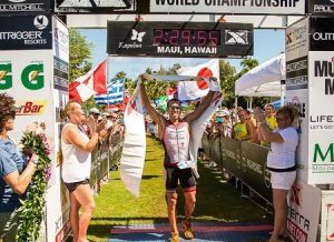 Rubén Ruzafa winning the Xterra 2014 World Championship