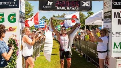 Rubén Ruzafa ganando el Campeonato del Mundo Xterra 2014